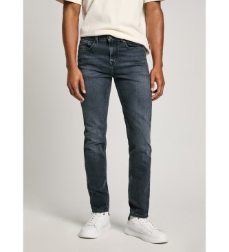 Pepe Jeans para hombre. PM207388UM5 Jeans en fit slim Hatch negro (31/30), Casual, Algodón, Denim, Sostenible
