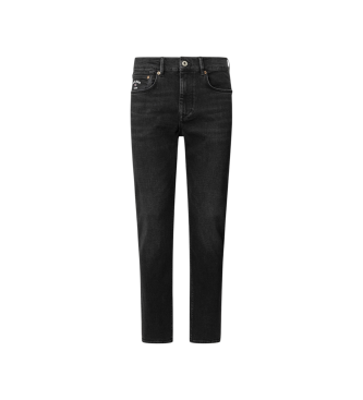 Pepe Jeans para hombre. PM208404 Jeans Slim Hatch negro (32/32), Casual, Algodón, Denim