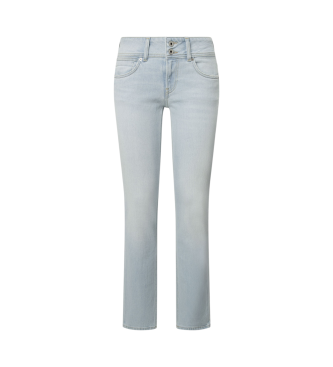 Pepe Jeans para mujer. PL204729PG4 Jeans en fit slim Venus azul (29/32), Casual, Algodón, Denim, Sostenible