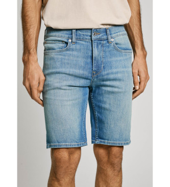 Pepe Jeans para hombre. PM801080IC0 Bermuda Hatch azul (33), Casual, Algodón, Denim, Sostenible