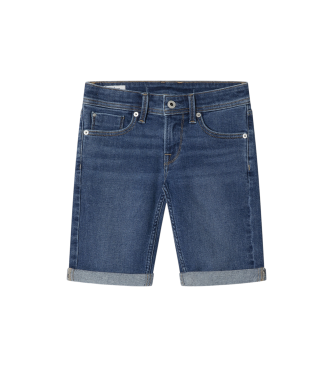Pepe Jeans para niño. PB800791IC4 Short Slim Jr azul (12años= 152cm), Casual, Algodón, Sostenible, moda infantil
