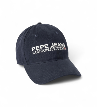 Pepe Jeans para hombre. PM0400007 Gorra Steven marino (OSFA), Casual, Algodón