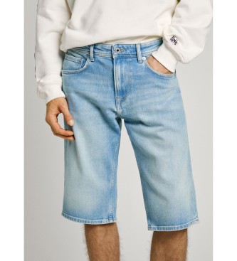 Pepe Jeans para hombre. PM801081ID0 Short Straight Cash azul (32), Casual, Algodón, Denim