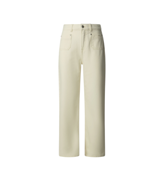 Para mujer. PL2050877 Pantalón Straight UHW Lexa (26/30), Casual, Algodón