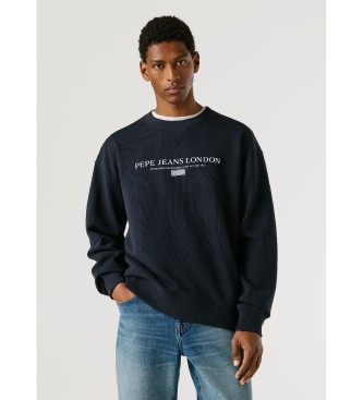 Pepe Jeans para hombre. PM5800144 Sudadera Summer marino (XL), Casual, Algodón