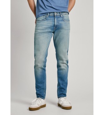 Pepe Jeans para hombre. PM207390HV5 Jeans Tapered azul (36/34), Casual, Algodón, Denim, Sostenible