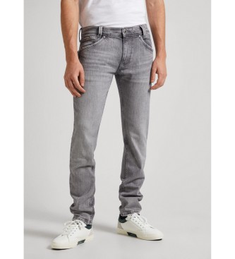 Pepe Jeans para hombre. PM207391XW9 Jeans Tapered gris (30/32), Casual, Algodón, Denim, Sostenible