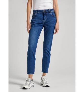 Pepe Jeans para mujer. PL204591XW7 Jeans Tapered azul (25/32), Casual, Algodón, Denim