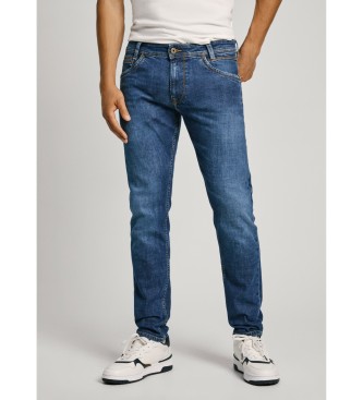 Pepe Jeans para hombre. PM207391DU6 Jeans Tapered Spike azul (34/32), Casual, Algodón, Denim, Sostenible