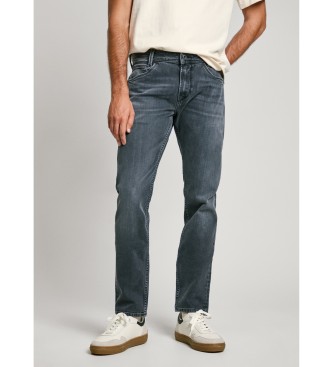 Pepe Jeans para hombre. PM207391UM5 Jeans en fit taper Spike negro (30/32), Casual, Algodón, Denim, Sostenible