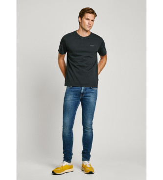 Pepe Jeans para hombre. PM207390EF5 Jeans en fit taper Stanley azul (33/32), Casual, Denim, Sostenible