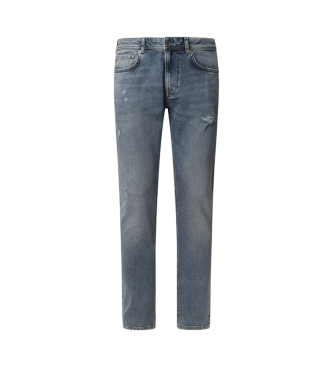 Pepe Jeans para hombre. PM207390RI7 Jeans en fit taper Stanley azul (31/32), Casual, Algodón, Denim, Sostenible