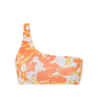 Pepe Jeans para mujer. PLB10525 Top Bikini Tropic naranja (XS), Beachwear, Poliéster