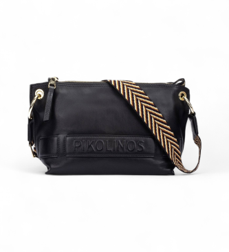 Pikolinos para mujer. WHA-1110C2 Bandolera Alcudia negro (OSFA), Casual, Piel