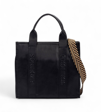 Pikolinos para mujer. WHA-354C2 Bolso Alcudia negro (OSFA), Casual, Piel