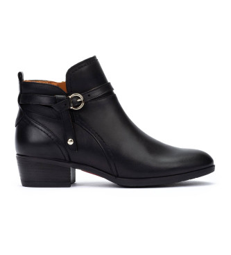 Pikolinos para mujer. W1U-8901C1 Botines de Piel Daroca negro (39), 3 a 5cm, Cremallera, Casual