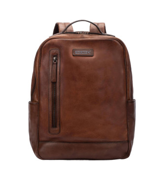 Pikolinos para hombre. MHA-783C1 Mochila de piel Belmonte marrón (OSFA), Casual
