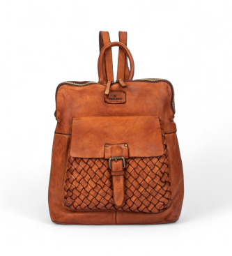 Pikolinos para mujer. WHA-726 Mochila Faura marrón (OSFA), Casual, Piel