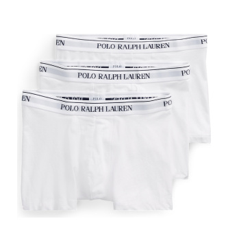 Polo Ralph Lauren para hombre. 714835885001 Pack de 3 boxers Classic blanco (L), Homewear, Algodón