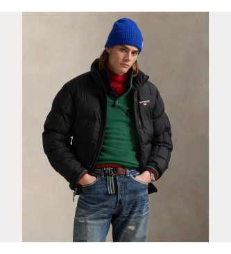 Abrigo Polo sport Quilted negro (L), Casual, Poliéster Reciclado, Sostenible