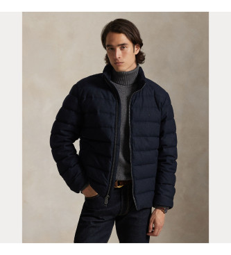 Polo Ralph Lauren para hombre. 710967781001 Abrigo The Colden Herringbone marino (M), Casual, Poliéster Reciclado, Sostenible