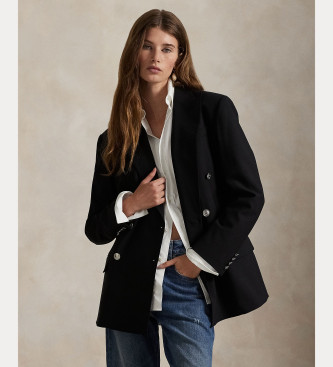 Polo Ralph Lauren Para Mujer. 211952179002 Americana 2/74 Stretch Negro (36), Casual, Lana-image