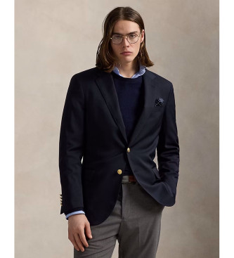 Polo Ralph Lauren para hombre. 715512776001 Blazer Polo de sarga de lana marino (46/32), Casual, Fiesta, Clásico