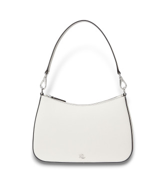 Lauren Ralph Lauren para mulher. 431883768047 Saco Danni branco (OSFA), Casual, Pele