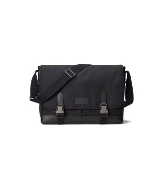 Polo Ralph Lauren para hombre. 405978052001 Bolso de viaje negro (OSFA), Casual, Nylon