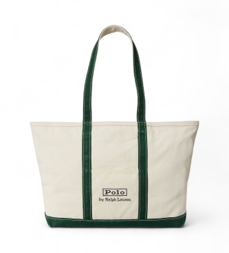 Polo Ralph Lauren para hombre. 405974612005 Bolso Shopper beige (OSFA), Casual, Lona
