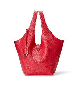 Polo Ralph Lauren para hombre. 428938031013 Bolso tote Polo Play rojo (OSFA), Casual, Piel