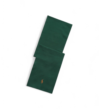 Polo Ralph Lauren para hombre. 710886139018 Bufanda de algodón peinado verde (OSFA), Casual