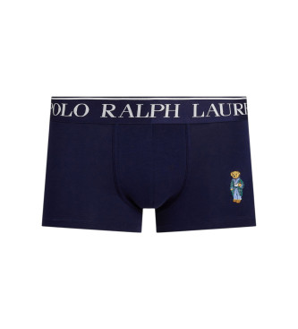 Polo Ralph Lauren para hombre. 714966106001 Bóxer de algodón con Polo Bear marino (L), Homewear