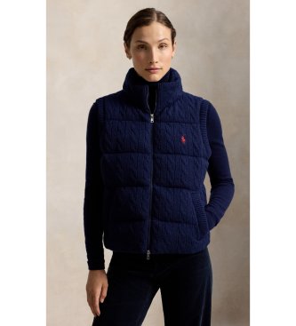Polo Ralph Lauren Chaleco de lana y cachemira marino