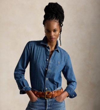 Slim Fit jeansskjorta