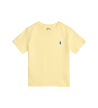 Polo Ralph Lauren för pojkar. 322832904509 T-shirt i gul bomullsjersey (6años= 124/134cm), Casual, Kort ärm, barnmode