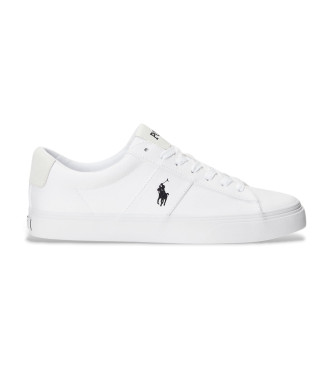 Polo Ralph Lauren para hombre. 816893734003 Zapatillas de Piel RLite Court blanco (40), Plano, Cordones, Casual