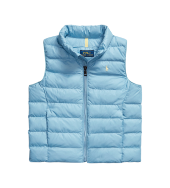 Polo Ralph Lauren para niño. 322B15067004 Chaleco Colden Plegable azul (6años= 124/134cm), Casual, Sostenible, Nylon reciclado, moda infanti