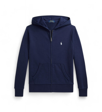 Polo Ralph Lauren para niño. 323964134002 Sudadera con capucha marino (10/12años=140/149cm), Casual, Deportivo, Algodón, moda infantil