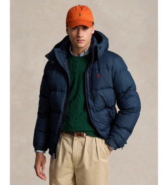 Polo Ralph Lauren para hombre. 710968278003 Chaqueta Gorham de plumón marino (M), Casual, Poliéster Reciclado, Sostenible