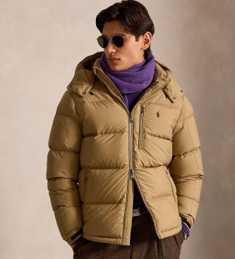 Gorham beige dunjacka