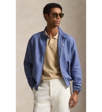 Polo Ralph Lauren para hombre. 710P05061500 Chaqueta The Bedford de lino azul (M), Casual