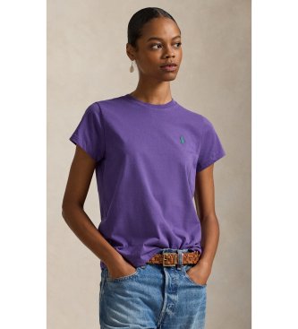 Polo Ralph Lauren Camiseta de punto de algodón Classic Fit lila