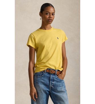 Polo Ralph Lauren Camiseta de punto de algodón Classic Fit amarillo