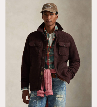 Para hombre. 710P04962001 Camisa Felted (S), Casual, Lana, Manga larga
