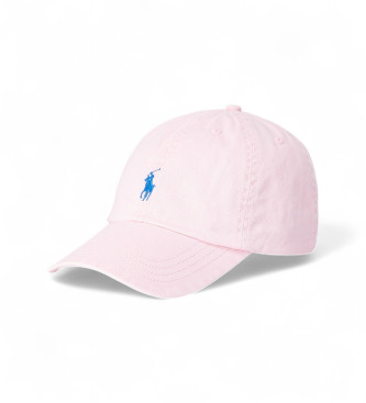 Polo Ralph Lauren para niño. 322785653002 Gorra de chino de algodón rosa (5/7años), Casual, moda infantil
