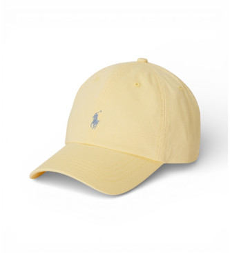 Polo Ralph Lauren unisex para niños. 323785653507 Gorra de sarga de algodón amarillo (56 cm), Casual, moda infantil