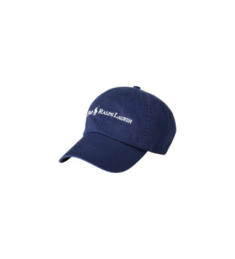 Polo Ralph Lauren para hombre. 710958055005 Gorra de sarga de algodón marino (OSFA), Casual