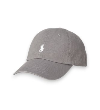 Polo Ralph Lauren para mujer. 211912843017 Gorra Iconic Ball gris (OSFA), Casual, Algodón
