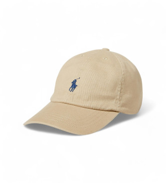 Polo Ralph Lauren para niño. 323552489002 Gorra con logo beige (OSFA), Casual, Algodón, moda infantil